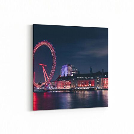 Olla 18204K4 Yapı Görseli Kare 4'lü Kanvas Tablo (Ölçü: 145X145)