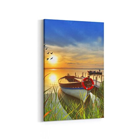 Olla 13768D Doğa / Manzara Görseli Dikey Kanvas Tablo (Ölçü: 70X105)