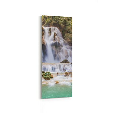 Olla 14230DI Doğa / Manzara Görseli Dikey İnce Kanvas Tablo (Ölçü: 40X120)