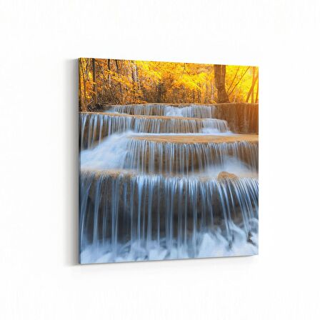 Olla 14048K Doğa / Manzara Görseli Kare Kanvas Tablo (Ölçü: 25X25)