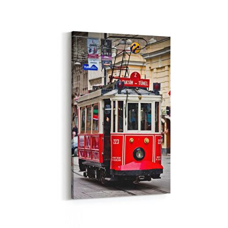 Olla 18414D Yapı Görseli Dikey Kanvas Tablo (Ölçü: 60X90)