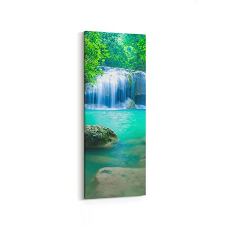 Olla 13362DI Doğa / Manzara Görseli Dikey İnce Kanvas Tablo (Ölçü: 40X120)