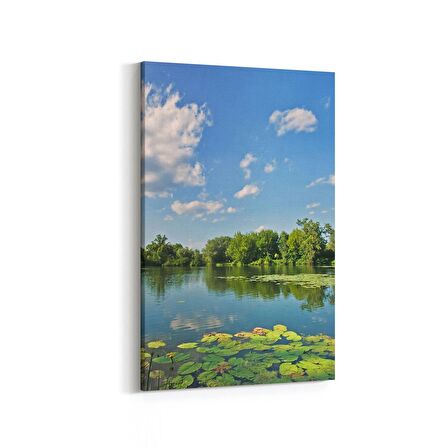 Olla 14483D Doğa / Manzara Görseli Dikey Kanvas Tablo (Ölçü: 60X90)