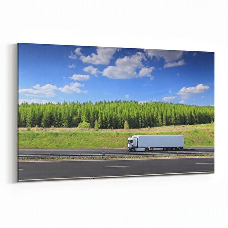 Olla 12321Y Araç Görseli Yatay Kanvas Tablo (Ölçü: 90X60)