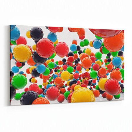 Olla 10422Y Abstract Görsel Yatay Kanvas Tablo (Ölçü: 30X20)
