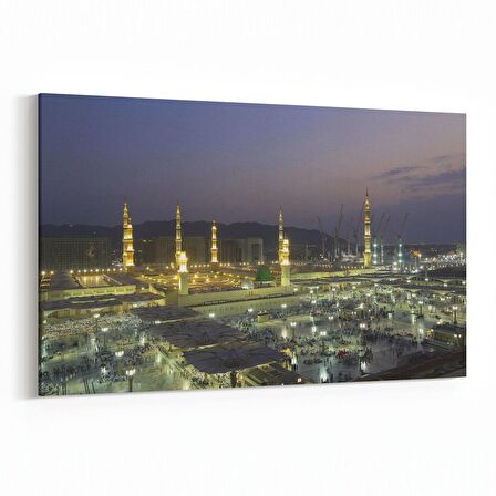 Olla 13104Y Dini Görsel Yatay Kanvas Tablo (Ölçü: 150X100)