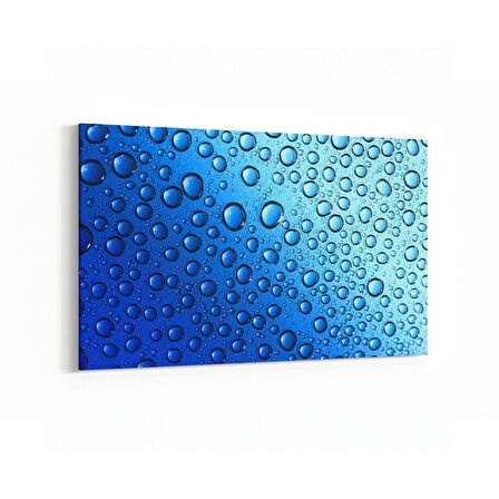 Olla 17227Y Su / Damla Görseli Yatay Kanvas Tablo (Ölçü: 120X80)