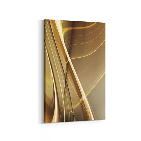 Olla 10095D Abstract Görsel Dikey Kanvas Tablo (Ölçü: 100X150)