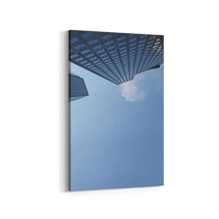 Olla 18717D Yapı Görseli Dikey Kanvas Tablo (Ölçü: 100X150)