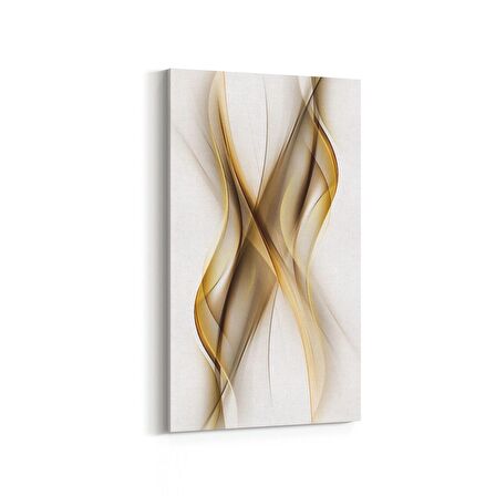 Olla 10185DD Abstract Görsel Dikey Dar Kanvas Tablo (Ölçü: 40X80)
