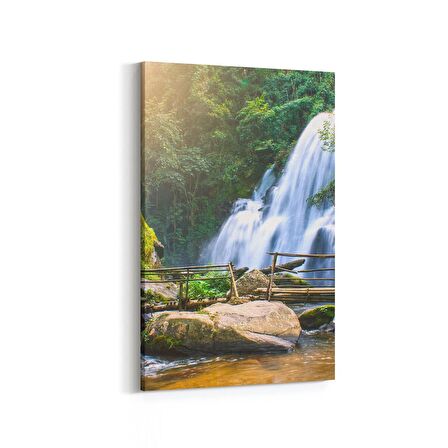 Olla 14218D Doğa / Manzara Görseli Dikey Kanvas Tablo (Ölçü: 60X90)