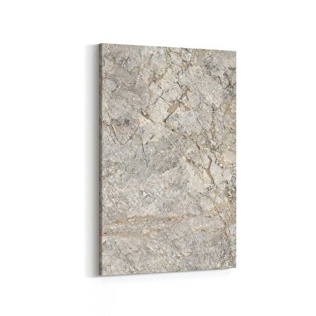 Olla 16693D Mermer Desen Görsel Dikey Kanvas Tablo (Ölçü: 60X90)