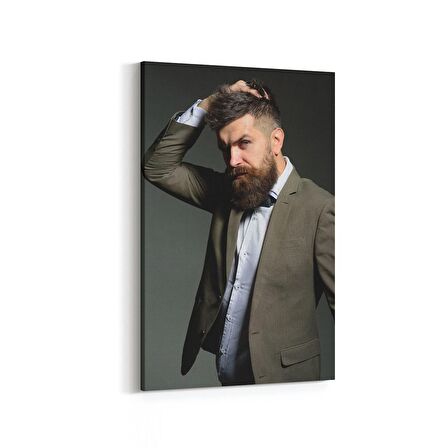 Olla 16792D Model / Manken Görseli Dikey Kanvas Tablo (Ölçü: 100X150)