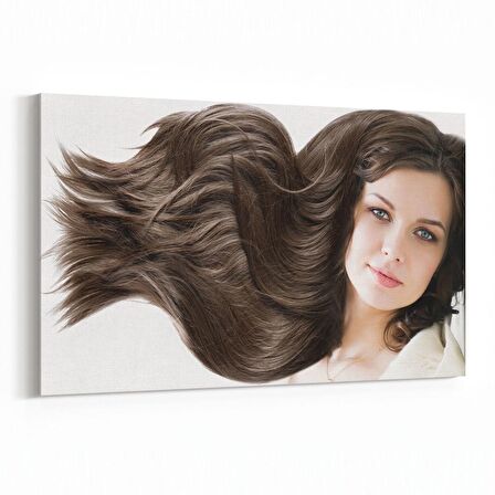 Olla 16865Y Model / Manken Görseli Yatay Kanvas Tablo (Ölçü: 30X20)