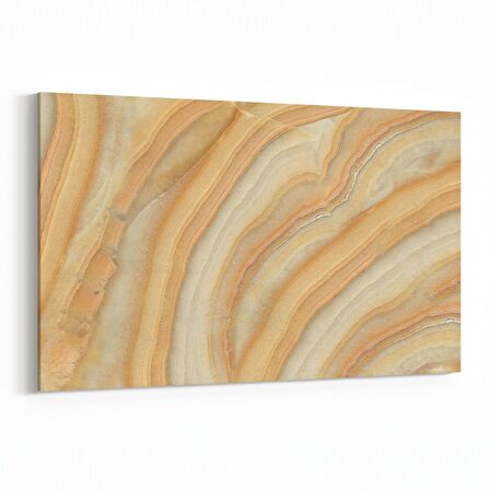 Olla 16683Y Mermer Desen Görsel Yatay Kanvas Tablo (Ölçü: 120X80)