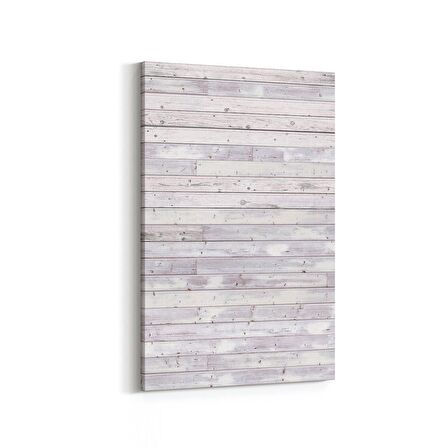 Olla 11976D Ahşap Desen Görseli Dikey Kanvas Tablo (Ölçü: 60X90)