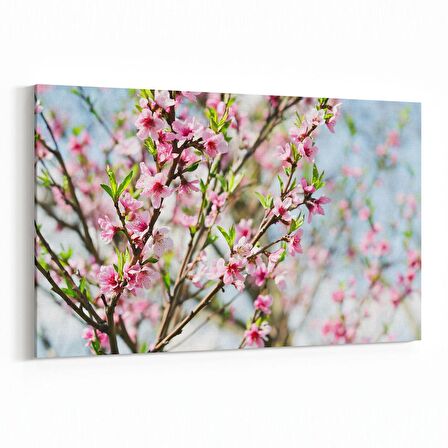 Olla 10723Y Ağaç Görseli Yatay Kanvas Tablo (Ölçü: 120X80)