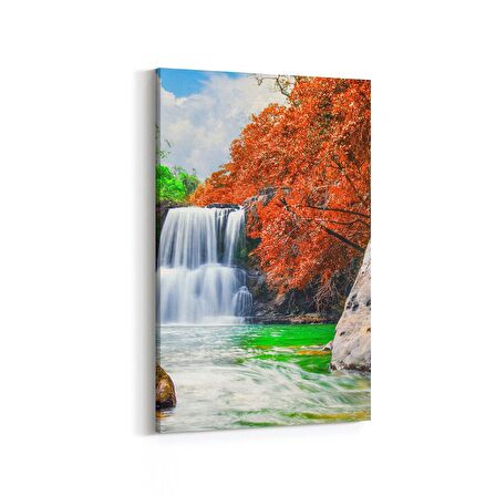 Olla 14348D Doğa / Manzara Görseli Dikey Kanvas Tablo (Ölçü: 20X30)