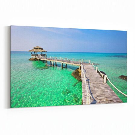 Olla 13644Y Doğa / Manzara Görseli Yatay Kanvas Tablo (Ölçü: 150X100)