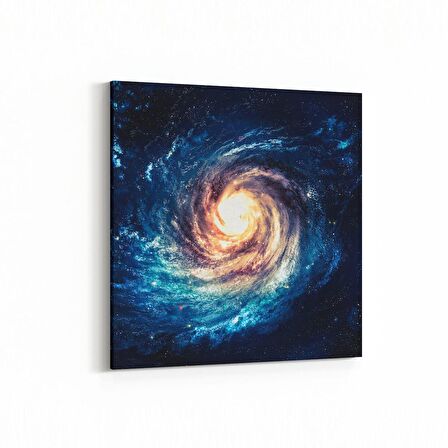 Olla 17604K Uzay Görseli Kare Kanvas Tablo (Ölçü: 25X25)