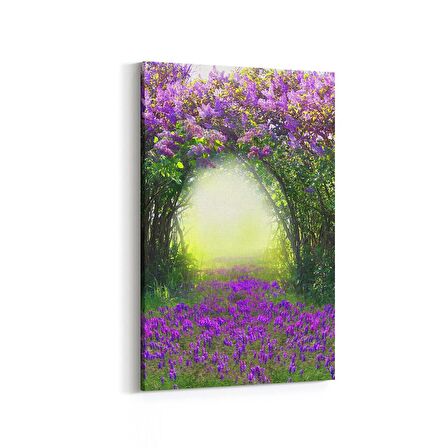 Olla 13814D Doğa / Manzara Görseli Dikey Kanvas Tablo (Ölçü: 60X90)