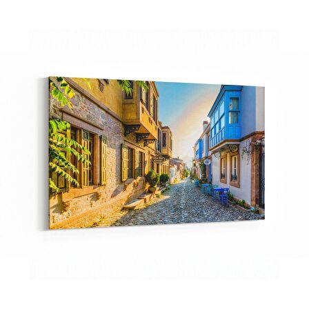 Olla 18036Y Yapı Görseli Yatay Kanvas Tablo (Ölçü: 70X50)