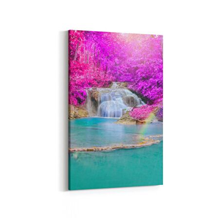 Olla 13820D Doğa / Manzara Görseli Dikey Kanvas Tablo (Ölçü: 60X90)