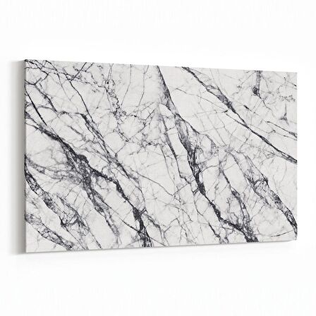 Olla 16724Y Mermer Desen Görsel Yatay Kanvas Tablo (Ölçü: 70X50)