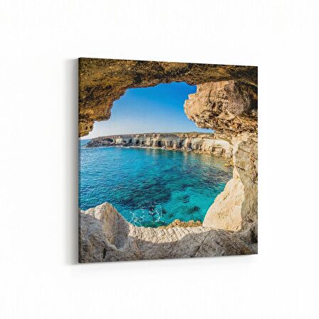 Olla 13971K Doğa / Manzara Görseli Kare Kanvas Tablo (Ölçü: 25X25)