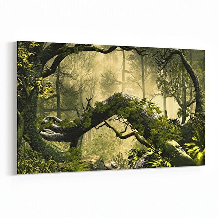 Olla 14343Y Doğa / Manzara Görseli Yatay Kanvas Tablo (Ölçü: 70X50)