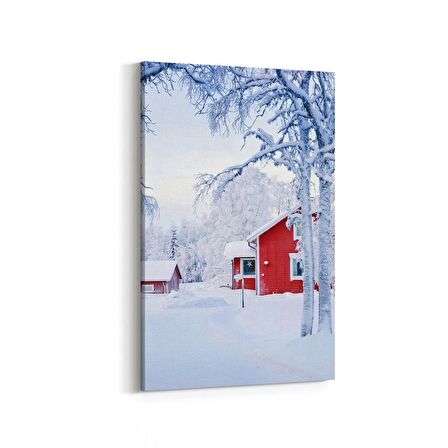 Olla 18800D Yapı Görseli Dikey Kanvas Tablo (Ölçü: 70X105)