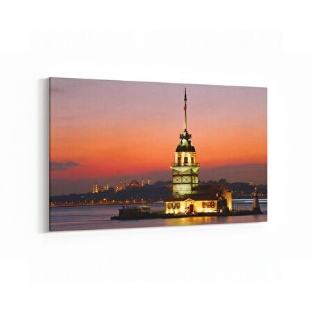 Olla 18044Y Yapı Görseli Yatay Kanvas Tablo (Ölçü: 90X60)