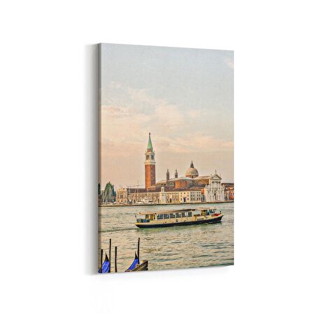 Olla 18888D Yapı Görseli Dikey Kanvas Tablo (Ölçü: 60X90)