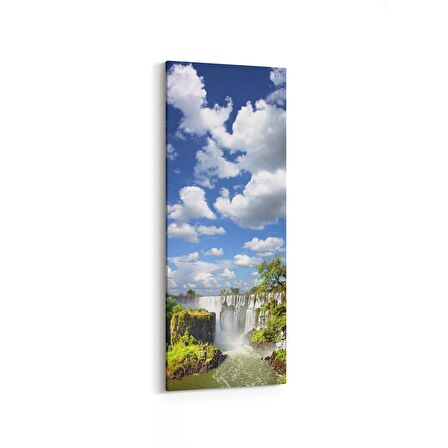 Olla 13348DI Doğa / Manzara Görseli Dikey İnce Kanvas Tablo (Ölçü: 40X120)