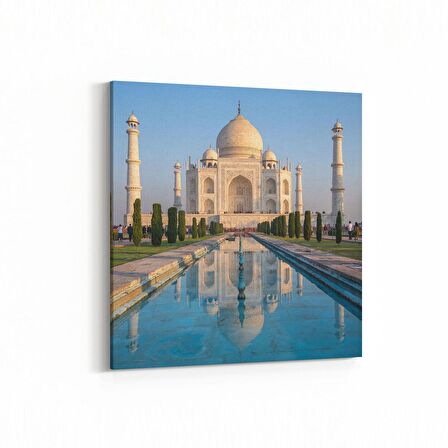 Olla 18139K4 Yapı Görseli Kare 4'lü Kanvas Tablo (Ölçü: 125X125)