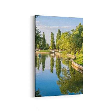 Olla 14241D Doğa / Manzara Görseli Dikey Kanvas Tablo (Ölçü: 20X30)