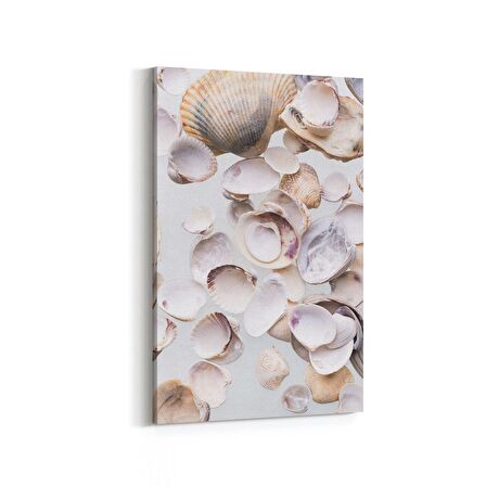 Olla 16543D Kumsal / Sahil Görseli Dikey Kanvas Tablo (Ölçü: 100X150)