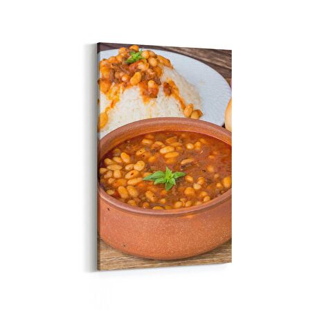 Olla 15308D Gıda Görseli Dikey Kanvas Tablo (Ölçü: 100X150)