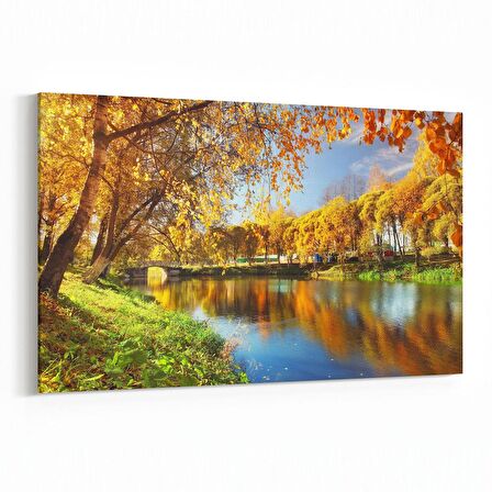 Olla 13567Y Doğa / Manzara Görseli Yatay Kanvas Tablo (Ölçü: 120X80)
