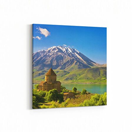 Olla 13988K Doğa / Manzara Görseli Kare Kanvas Tablo (Ölçü: 25X25)