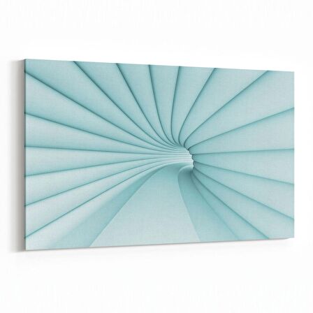 Olla 10274Y Abstract Girdap Görsel Yatay Kanvas Tablo (Ölçü: 30X20)