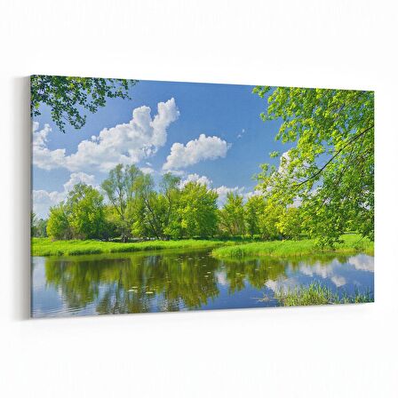 Olla 13351Y Doğa / Manzara Görseli Yatay Kanvas Tablo (Ölçü: 90X60)