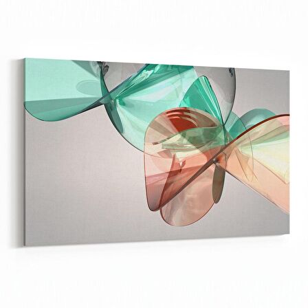 Olla 10330Y Abstract Görsel Yatay Kanvas Tablo (Ölçü: 45X30)