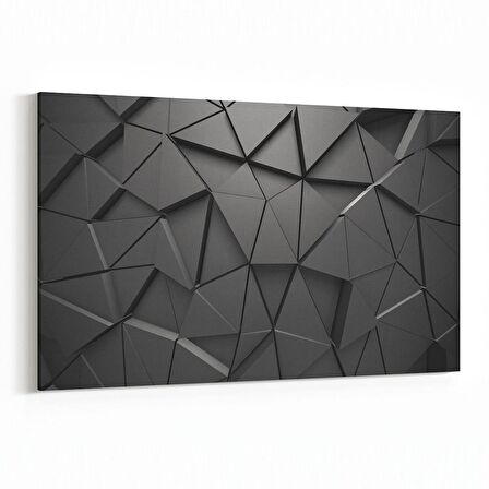 Olla 10041Y Abstract 3 Boyut Görsel Yatay Kanvas Tablo (Ölçü: 70X50)