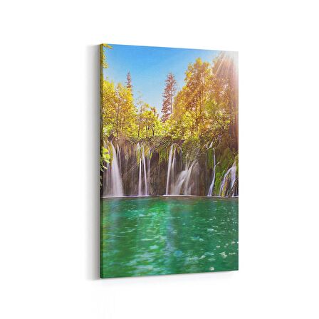 Olla 14072D Doğa / Manzara Görseli Dikey Kanvas Tablo (Ölçü: 100X150)