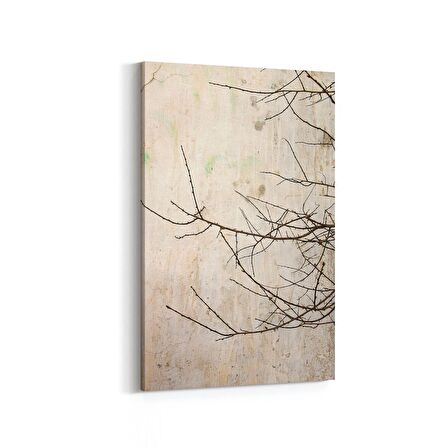 Olla 10992D Ağaç Görseli Dikey Kanvas Tablo (Ölçü: 60X90)