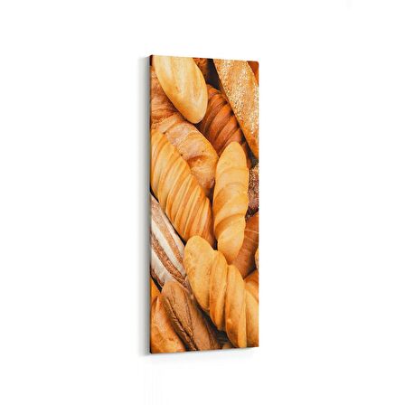 Olla 15050DI Gıda Görseli Dikey İnce Kanvas Tablo (Ölçü: 40X120)