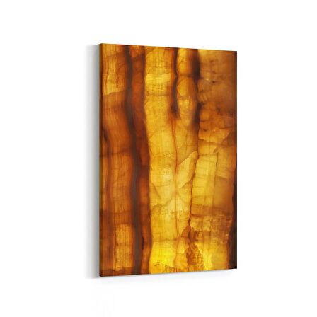 Olla 16657D Mermer Desen Görsel Dikey Kanvas Tablo (Ölçü: 60X90)