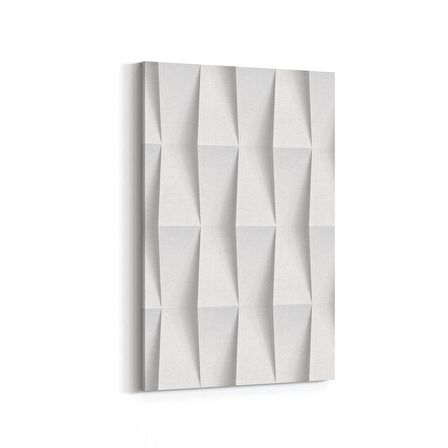 Olla 14934D Geometrik Desen Görseli Dikey Kanvas Tablo (Ölçü: 100X150)