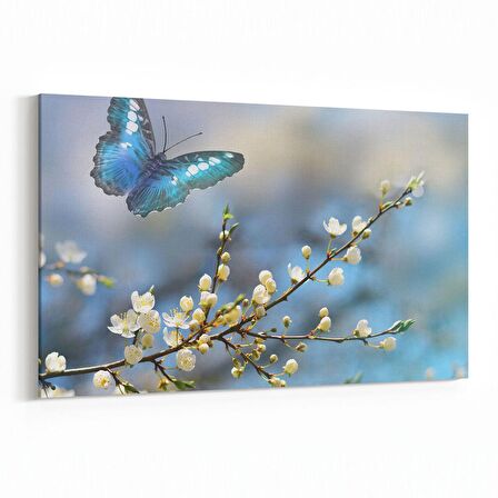 Olla 11727Y Orkide Çiçek Görseli Yatay Kanvas Tablo (Ölçü: 30X20)